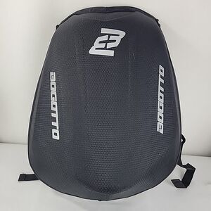 Bogotto Hump Motorcycle Backpack Hard Shell 24L Black Laptop Travel Bag
